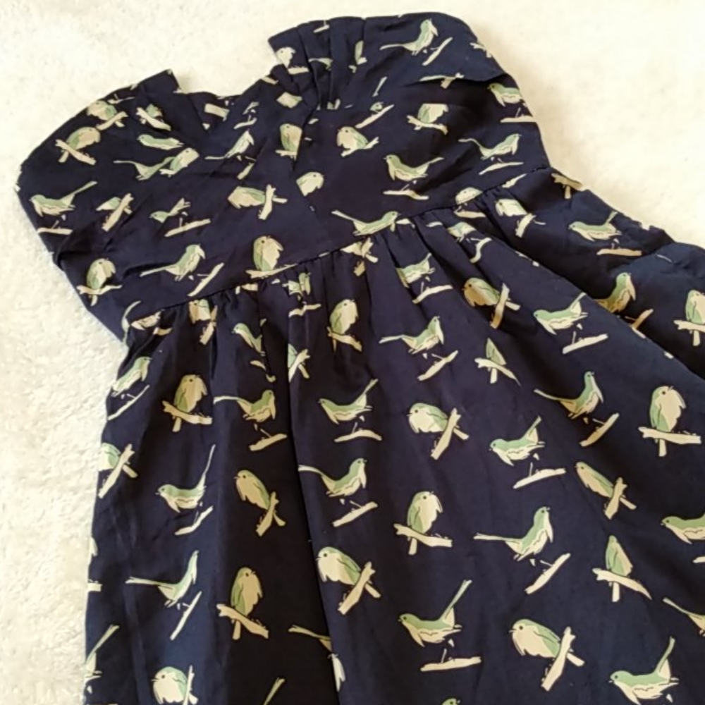 Porridge Anthropologie Sing Sweetly Strapless Dres - Picture 3 of 10